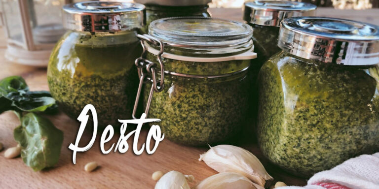So sieht perfektes Pesto aus. Unser Pestorezept ist super lecker und einfach zubereitet