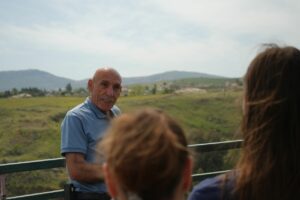 Jamal, hinter ihm der Libanon
